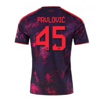 Camiseta Bayern Munich Aleksandar Pavlovic #45 Tercera Equipación Replica 2026-27 mangas cortas